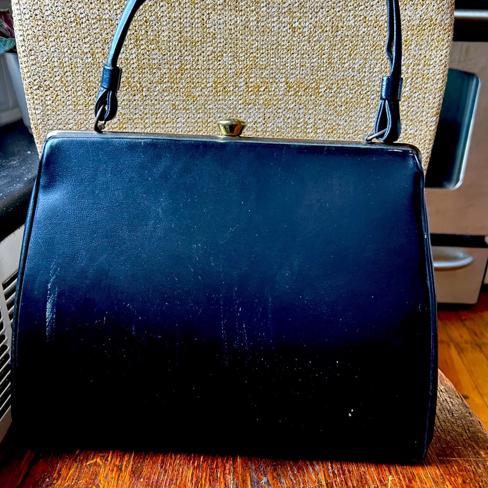 Vintage, “VERDI” early 1950’s Leather Purse